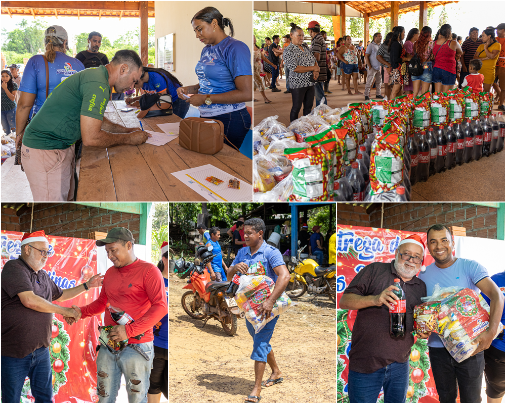 ENTREGA DAS CESTAS NATALINAS - KM 117, KM 112 E CAMPO VERDE